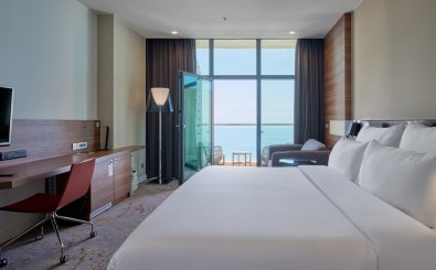 Номер Executive на клубном этаже, с видом на море – с двуспальной кроватью